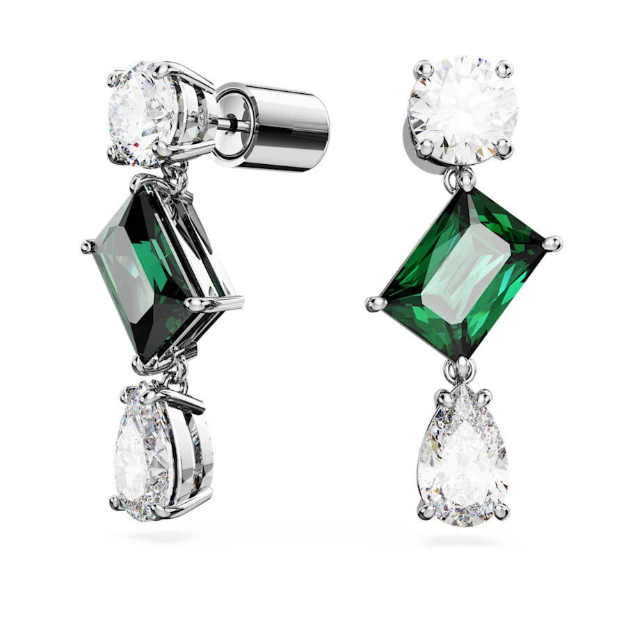 Mesmera Drop Earrings for Women - Elegant Dangle Earrings with Crystal Accents | Perfect for Parties, Weddings & Evening Events