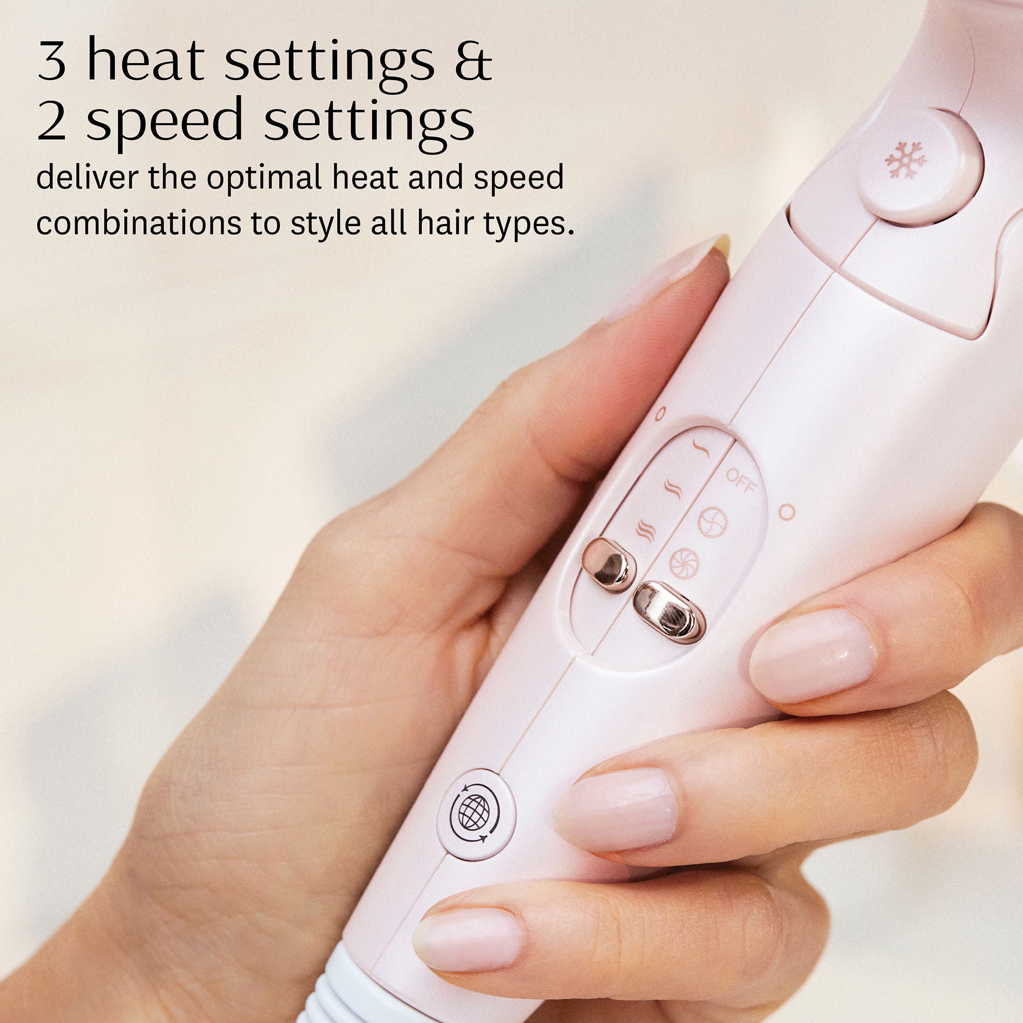 Portable Travel Hair Dryer with Storage Case - Compact & Lightweight for Hotels, Gyms, Camping & Vacation