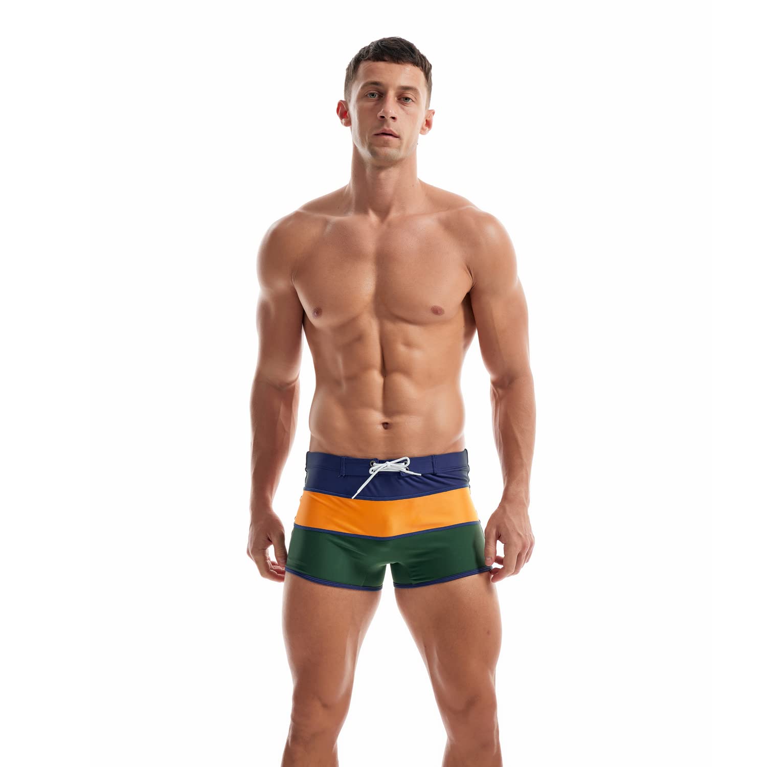 **Men's Swimwear - Quick-Dry Swim Trunks, Square Cut Swim Shorts for Beach, Pool & Water Sports | Comfortable Bathing Suits & Swim Briefs**