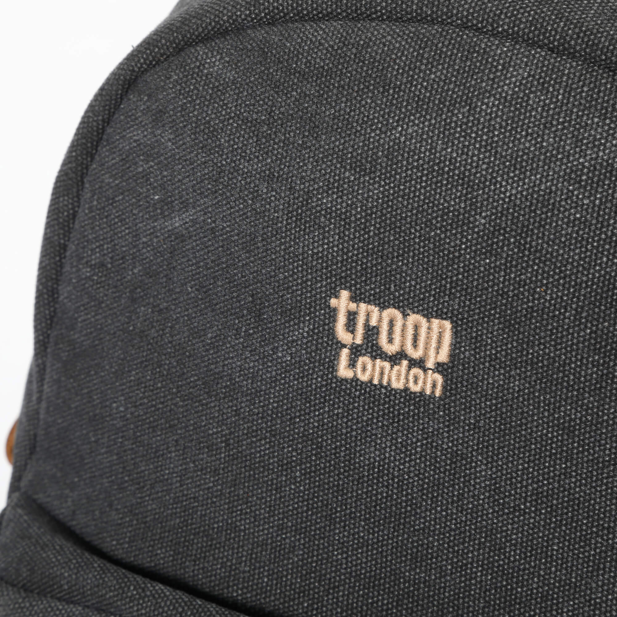 TRP0552 Troop London Classic Canvas Backpack - Small Durable School & Travel Daypack for Men & Women - Perfect for College, Commuting & Outdoor Adventures