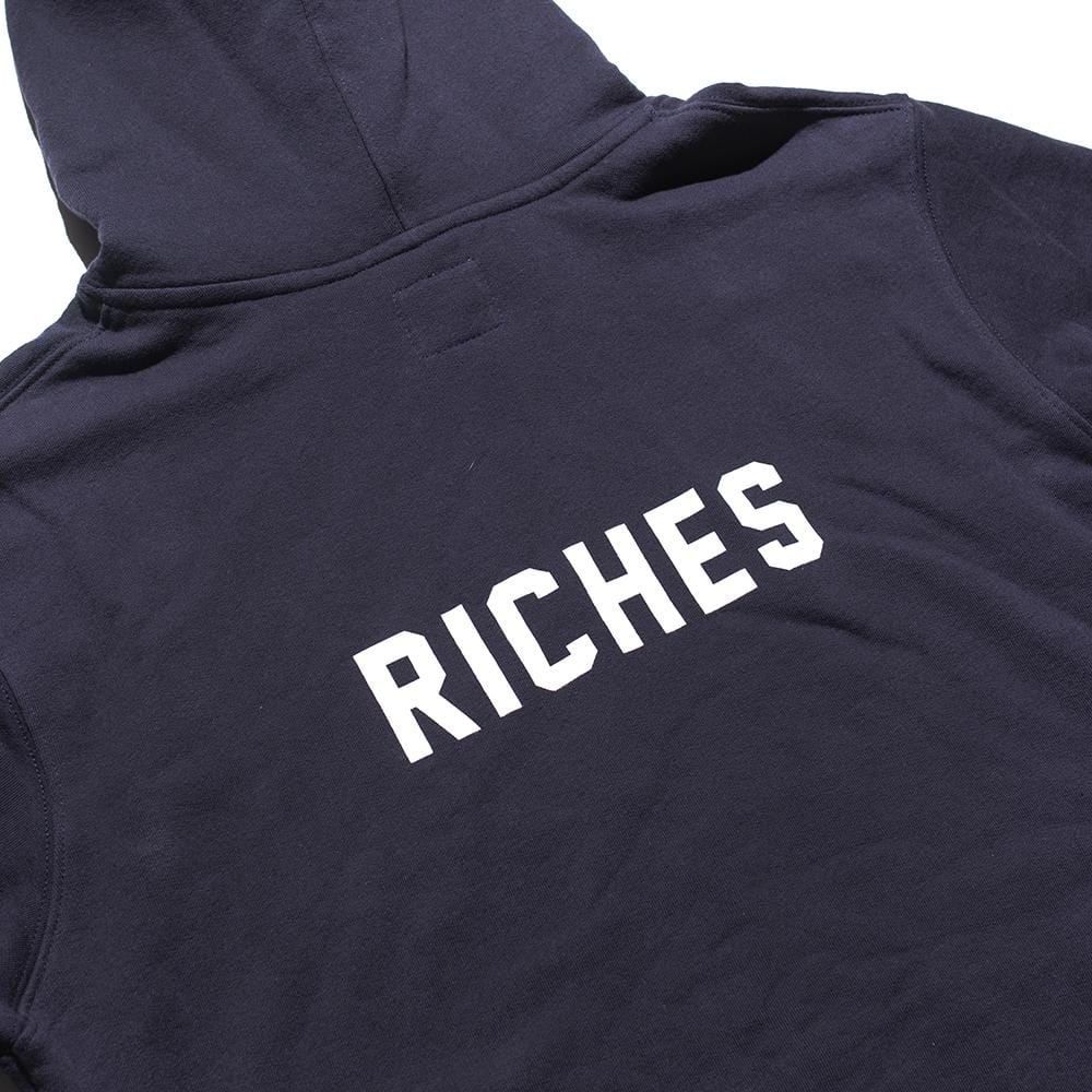 Navy Blue Pullover Hoodie with Logo - Cozy & Stylish Men's Sweatshirt for Casual Wear, Gym, and Outdoor Activities