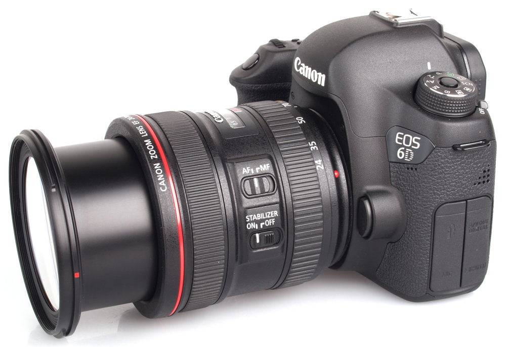 Canon EOS 6D Full Frame DSLR Camera with 24-70mm f/4L Lens - Professional Photography for Travel, Portraits & Events