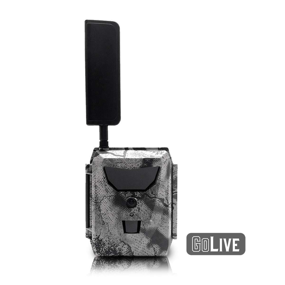 Spartan Ghost GoLive Verizon 4G LTE Trail Camera - Night Vision, Live Streaming, Steel Lock Box & Python Cable - Heavy Duty Tree Mount & 10W Solar Panel - Wildlife Monitoring, Hunting, Property Security