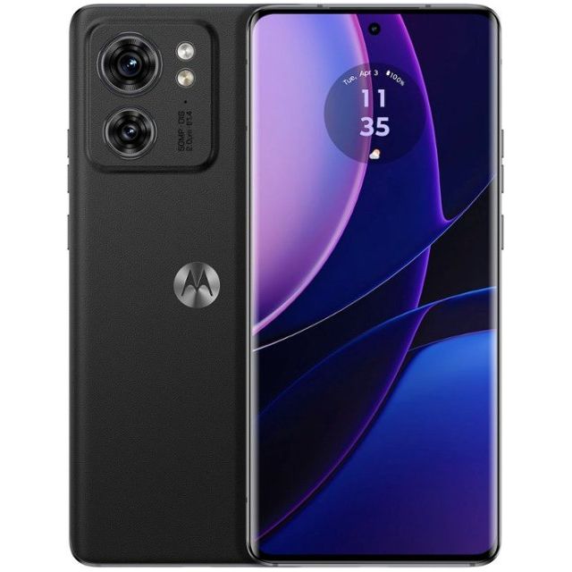 Motorola Edge 2023 Unlocked Smartphone 256GB Storage - Eclipse Black | 5G Android Phone with Long Battery Life for Travel, Work & Entertainment