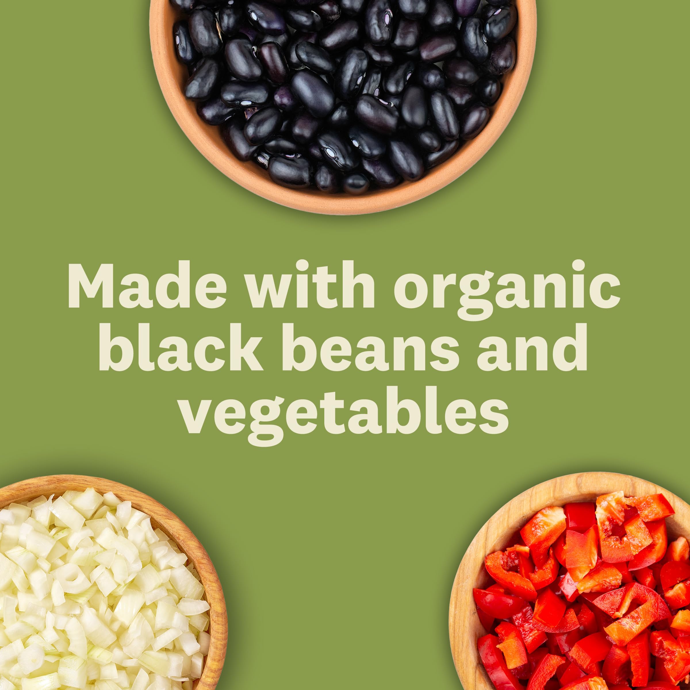 Amy's Organic Vegan Medium Black Bean Chili - Gluten Free, Low Fat, Non-GMO - 14.7 Oz (12 Pack) - Perfect for Quick Lunches, Camping & Emergency Food Storage