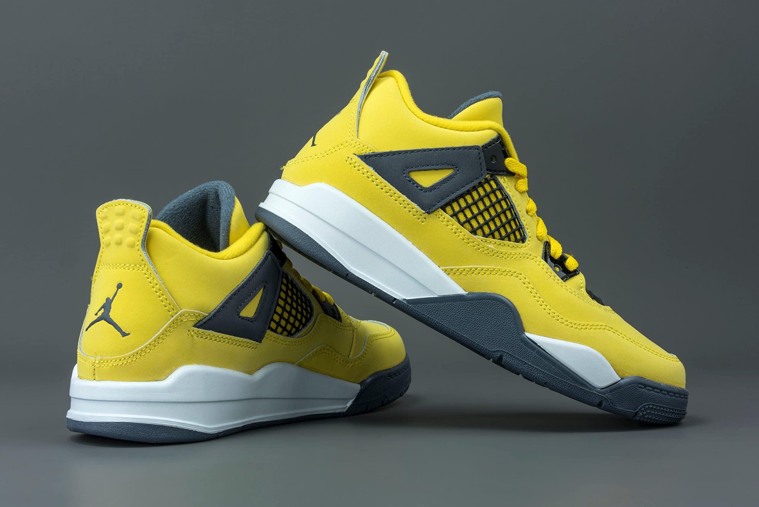 Air Jordan 4 Retro Men's Basketball Shoes - White/Cement Grey (308497-106) | Classic Sneakers for Streetwear, Sports & Casual Outfits