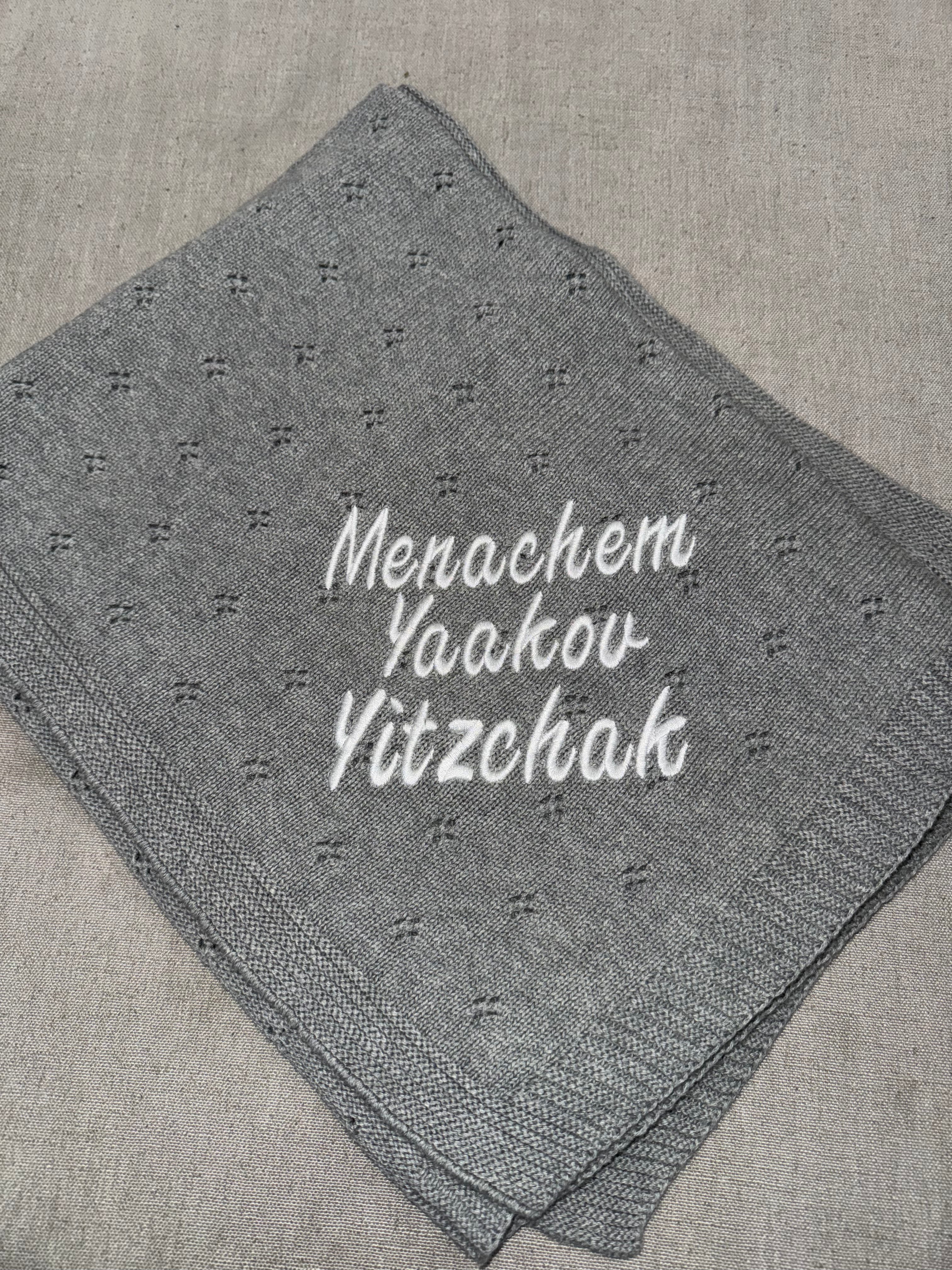 Domani Home Soft Gray Mel Baby Blanket - Cozy Fleece Blanket for Newborns, Infants & Toddlers - Perfect for Nursery, Stroller, Car Seat & Cuddling