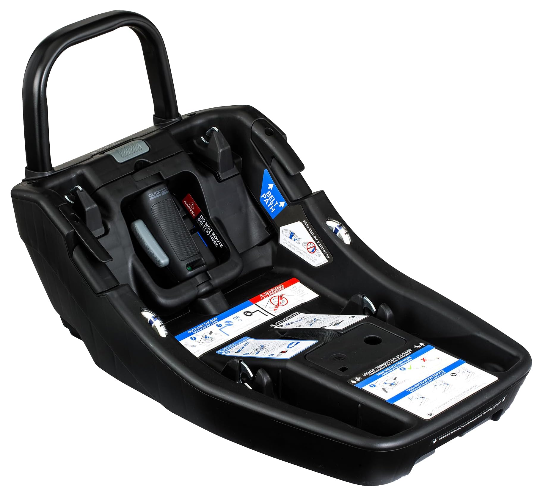 BOB Gear Wilder Infant Car Seat Base with ClickTight - Safe & Easy Installation for Newborns & Toddlers - Perfect for Travel, Daily Commute & Family Road Trips