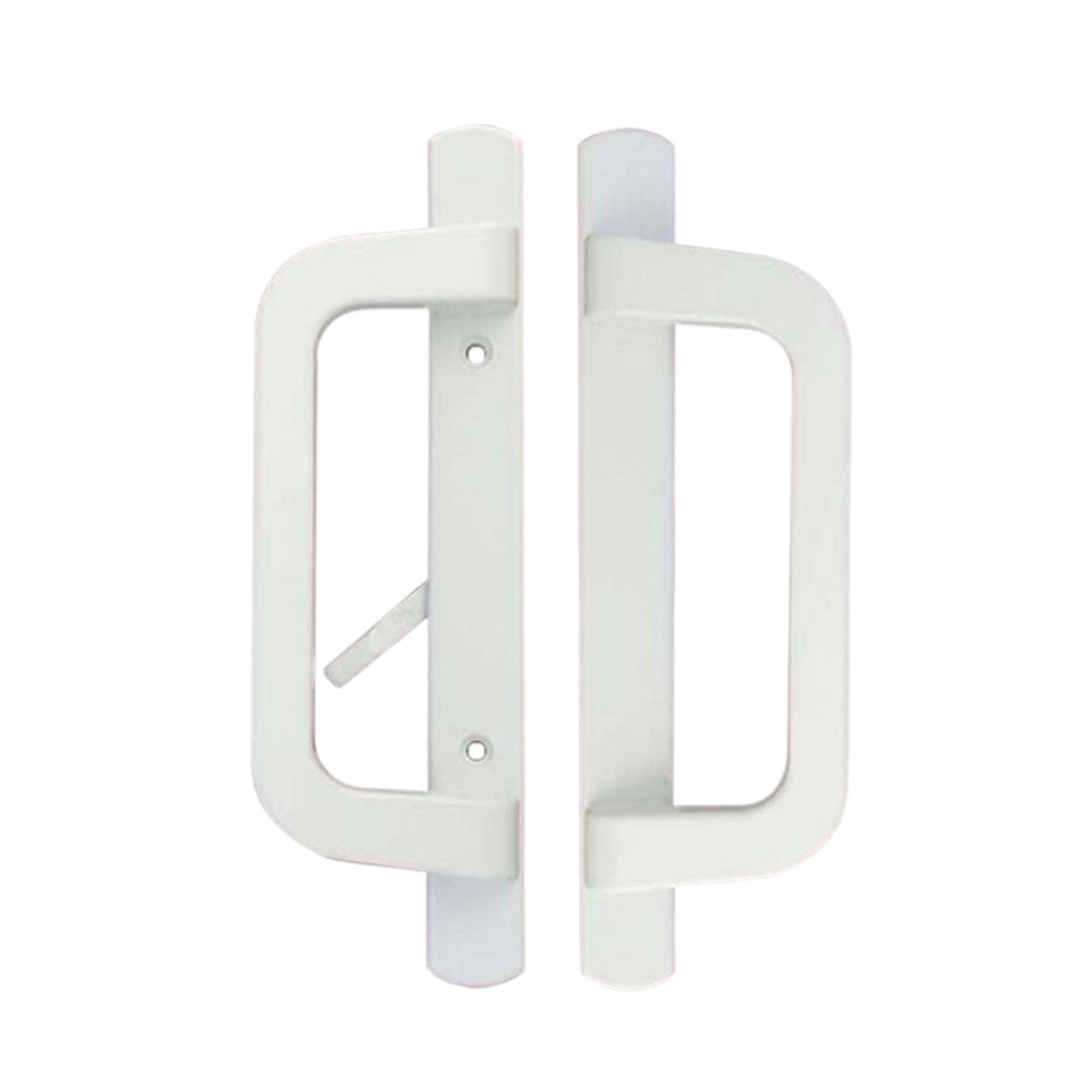 Premium PGT Sliding Glass Door Handle Kit - White, 8-12 Inch Adjustable | Durable Replacement for Patio, Balcony & Shower Enclosures