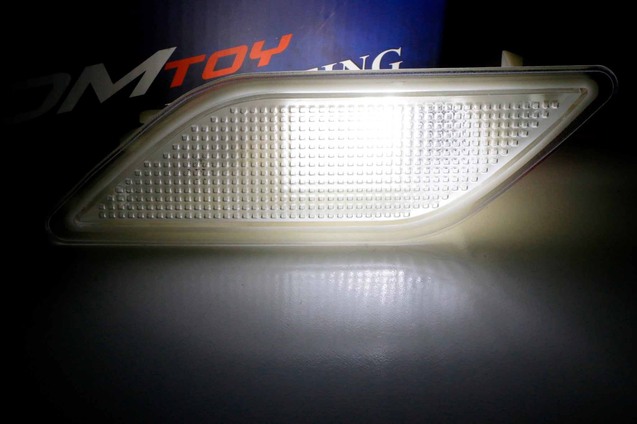 2010-2013 Mercedes W212 E-Class Clear Lens White LED Side Marker Lights - 4 Door Sedan Replacement for Enhanced Visibility & Style - Perfect for Night Driving & Custom Car Upgrades
