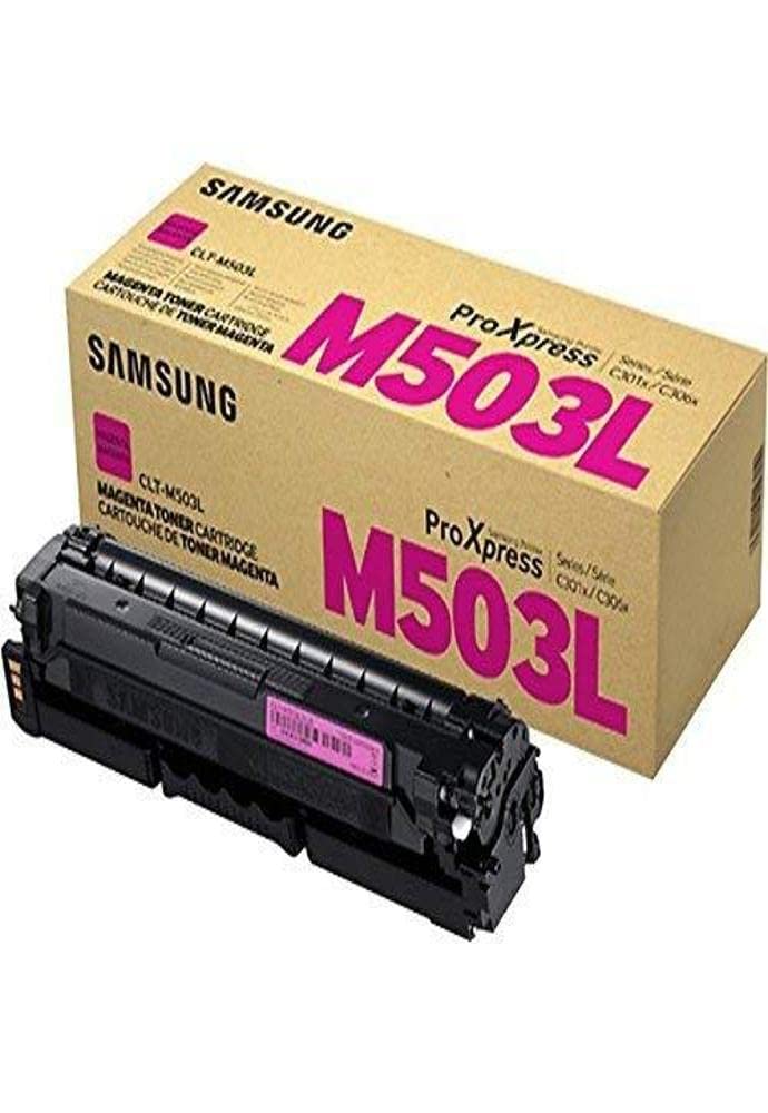 HP Samsung Electronics CLT-M503L High-Yield Magenta Toner Cartridge (SU284A) | Compatible with HP Printers | Ideal for Office & Home Printing