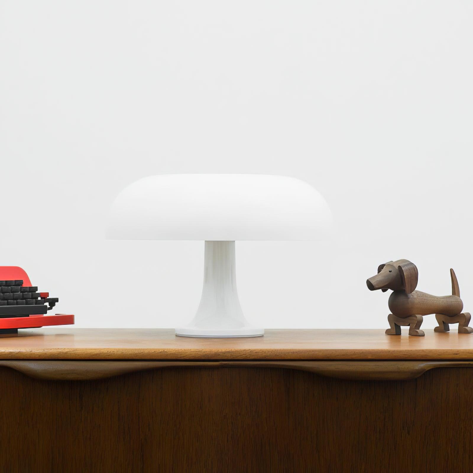 Whimsical Mushroom Table Lamp - Cute Nightstand Light for Kids Room & Nursery Decor - Perfect for Bedtime Reading & Cozy Ambiance