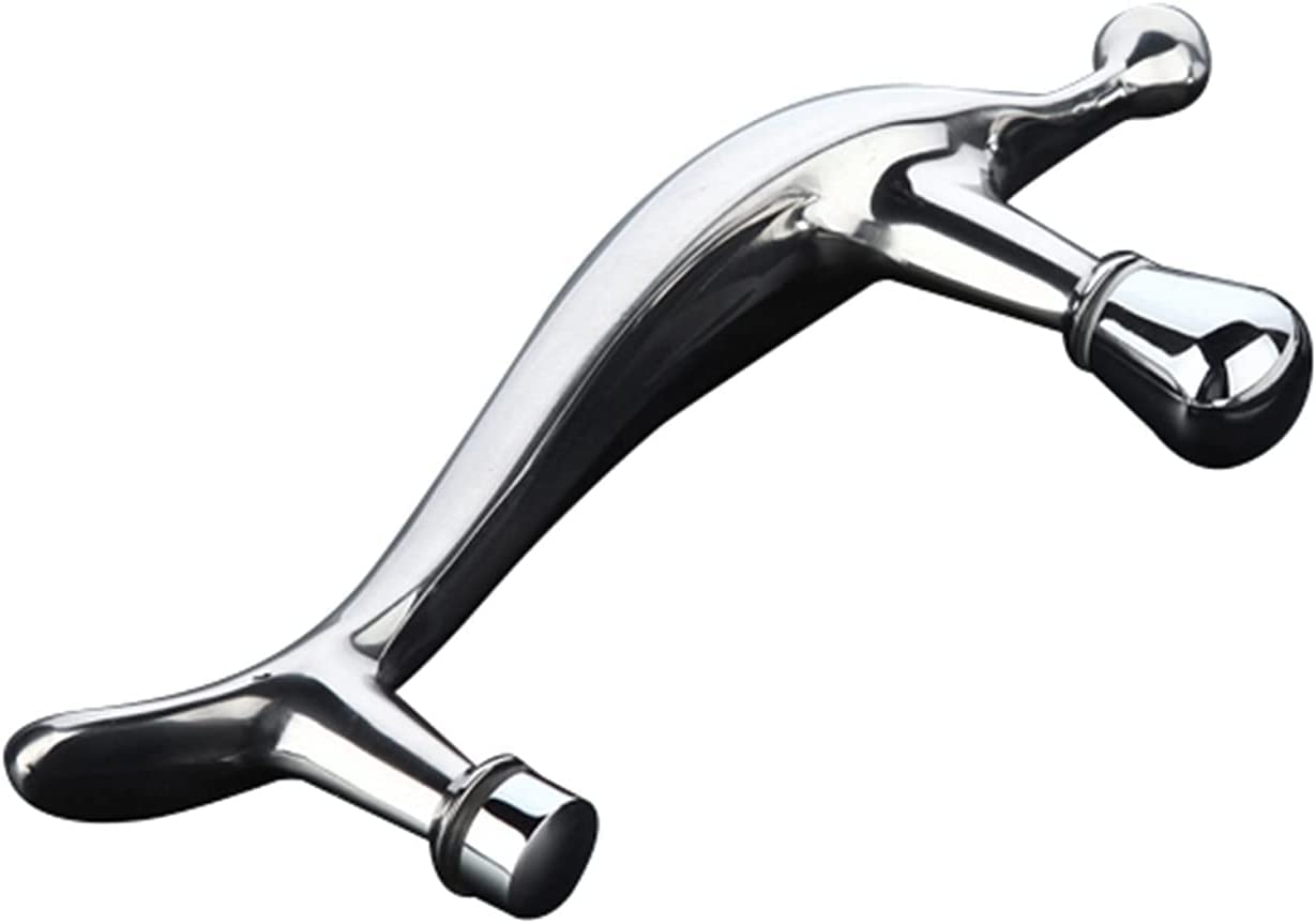 MIQXUAN Stainless Steel Shower Door Handle - Polished Finish Push Pull Knob for Bathroom Glass Doors | Durable Bath Accessories for Shower Enclosure, Restroom & Home Decor