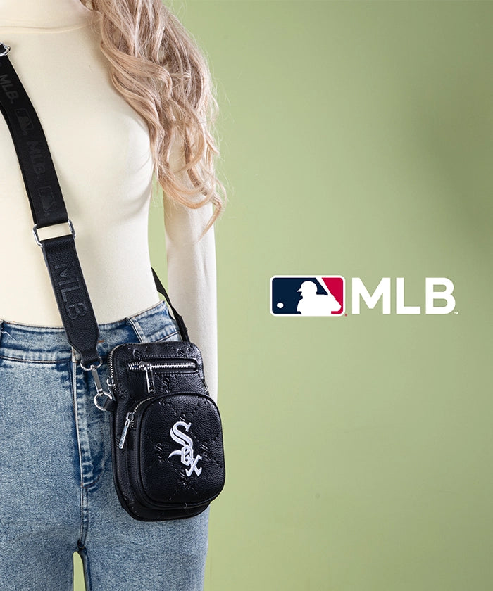 MLB Chicago White Sox Mini Crossbody Purse - Stylish & Compact Shoulder Bag for Women & Girls - Perfect for Games, Concerts & Everyday Use
