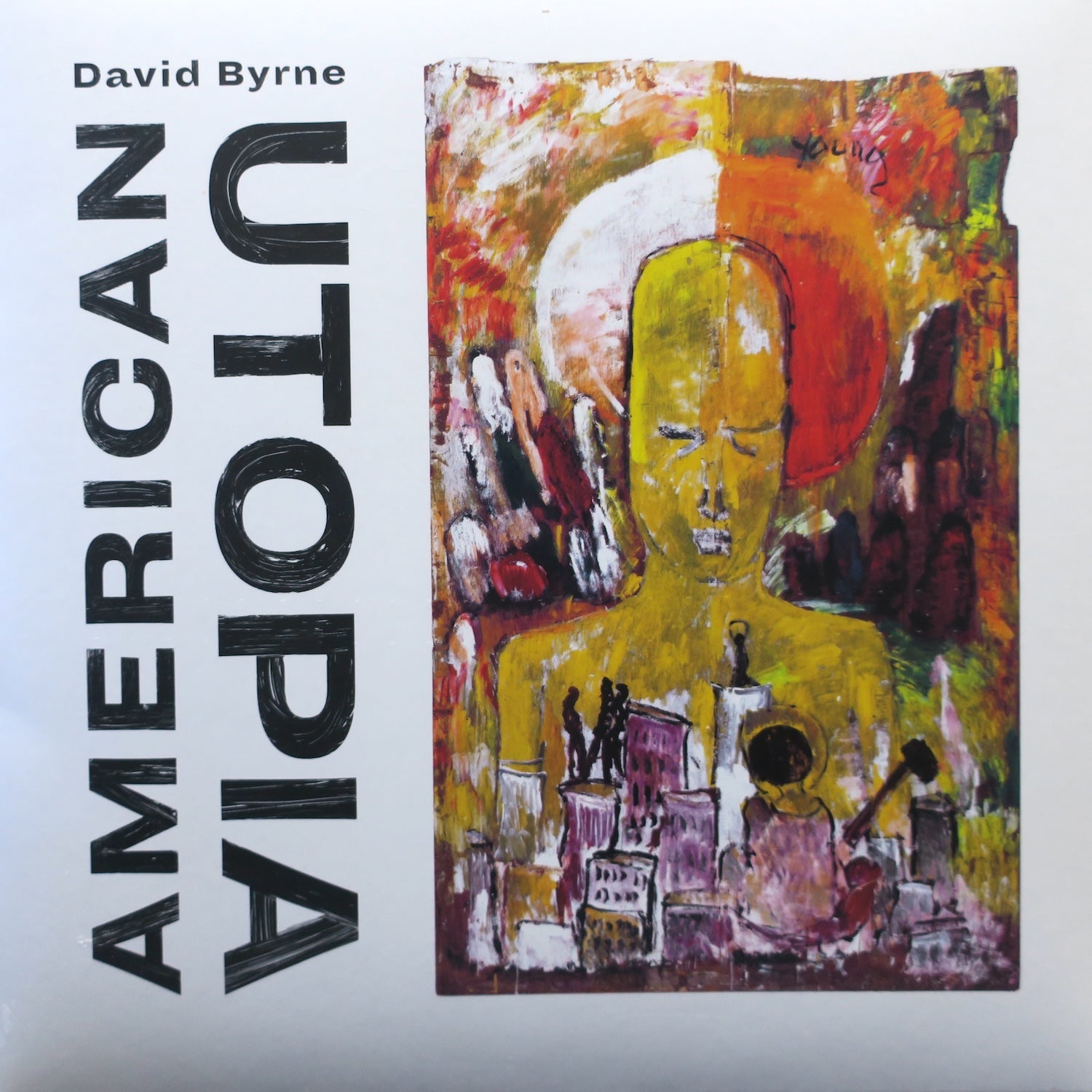 DAVID BYRNE 'American Utopia' Vinyl LP (2018 Art Rock Album) - Perfect for Music Collectors & Vinyl Enthusiasts, Great for Home Listening & Gifts