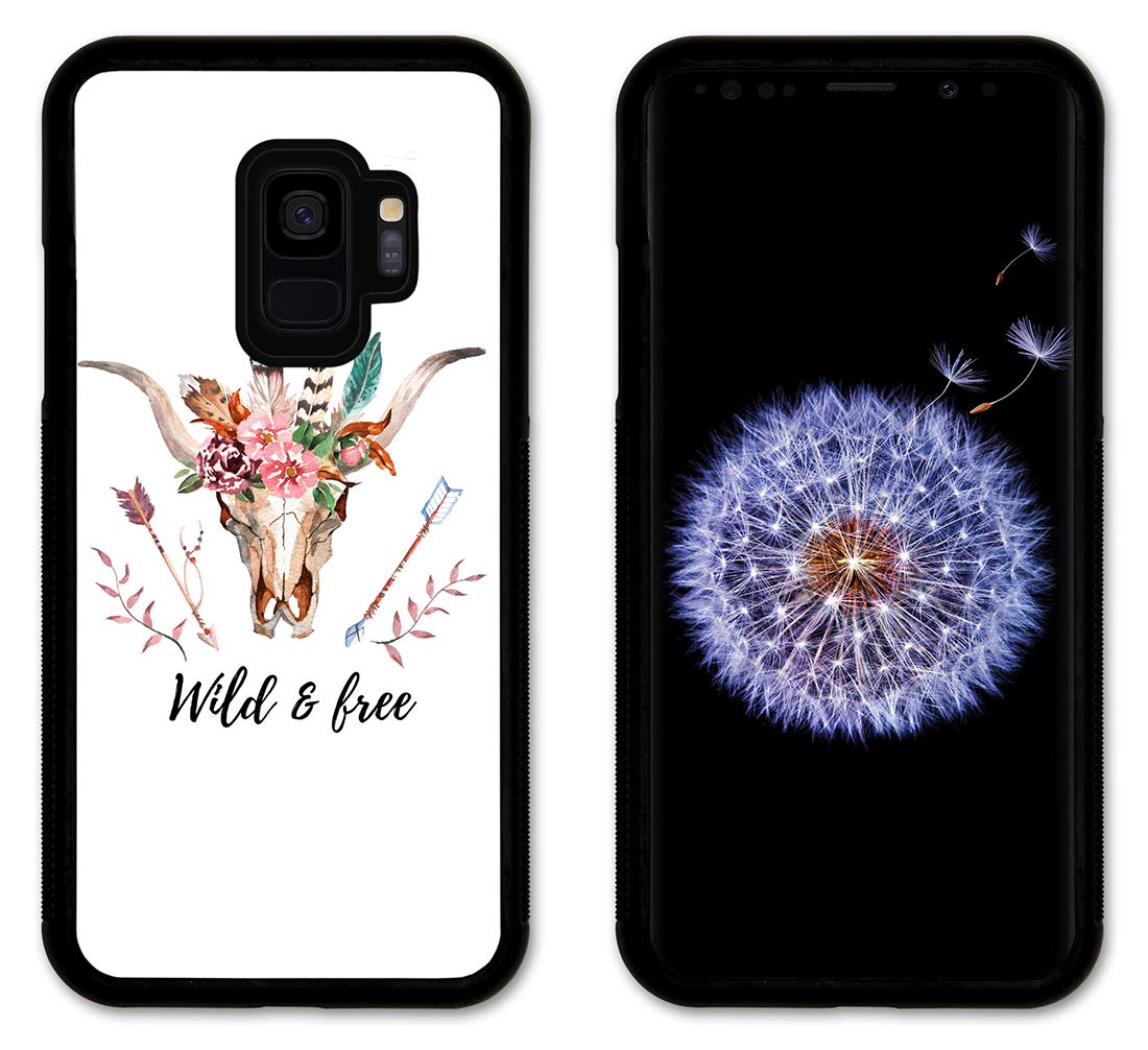 Slim Fit Samsung Galaxy S9 Phone Case - Skull Design for Outdoor & Travel