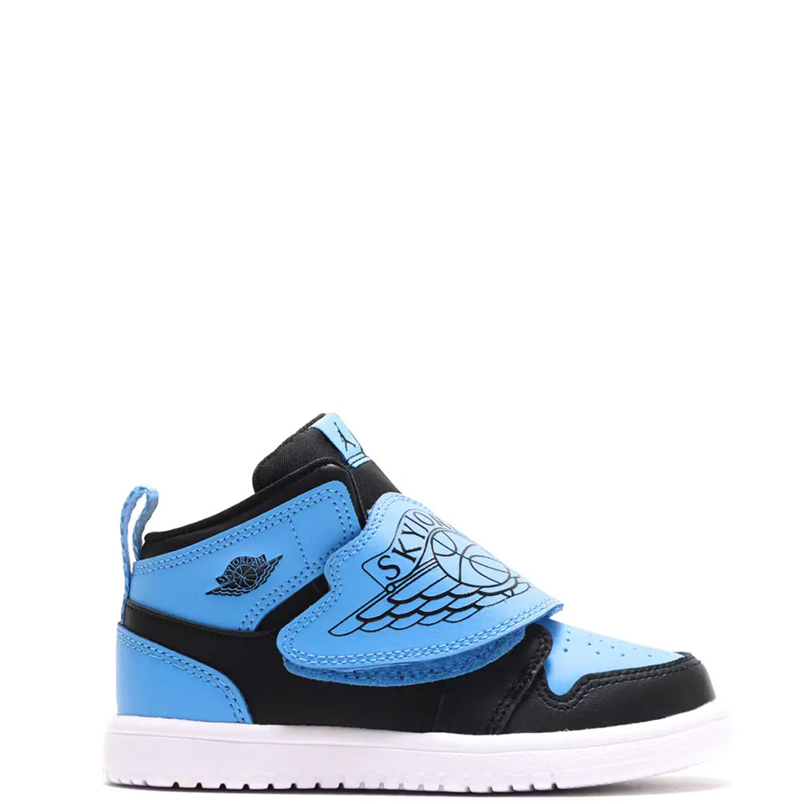 Baby Jordan 1 Sky Blue Sneakers - Comfortable First Walking Shoes for Toddlers - Perfect for Playdates, Outdoor Adventures & Casual Wear