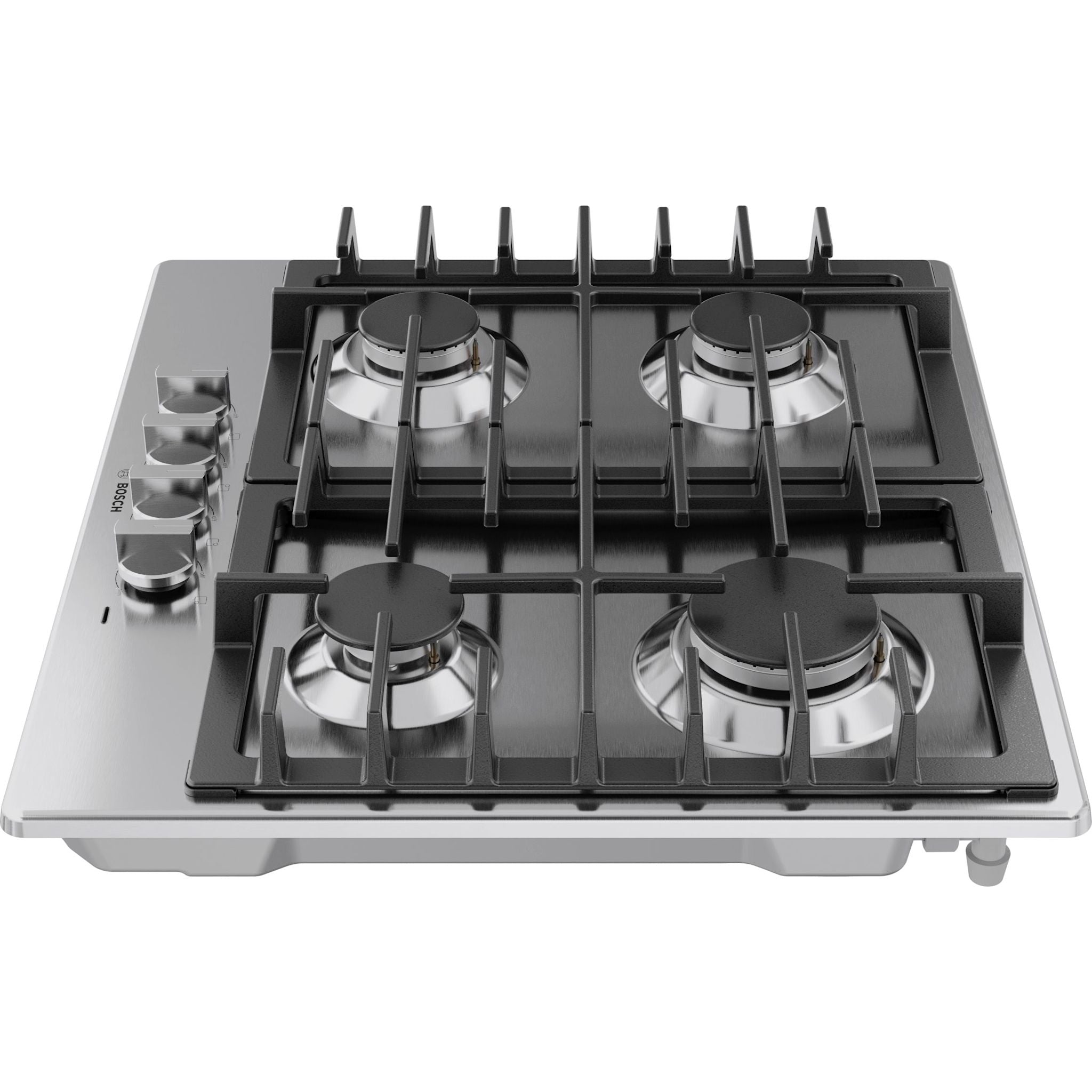 Bosch 24-Inch Gas Cooktop NGM5453UC - 5 Burner Stainless Steel Built-In Range for Home Kitchen Cooking | Perfect for Boiling, Searing & Simmering