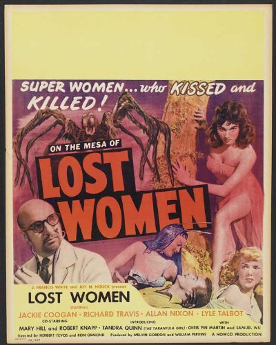 Vintage Pop Culture Movie Poster - Mesa of Lost Women B (27x40 Inches) - Classic Film Art for Home Theater, Man Cave & Retro Decor