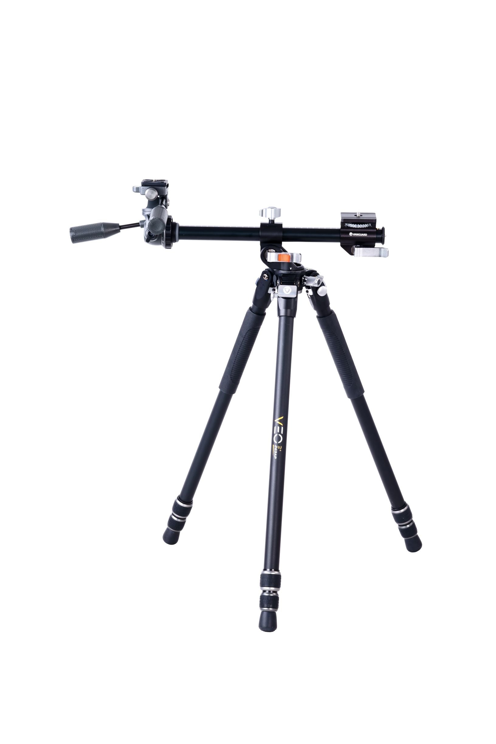 VEO 3+ 263AP Professional Aluminum Tripod with Smooth Panhead for Overhead Shooting - Perfect for Photography, Videography, Vlogging and Live Streaming