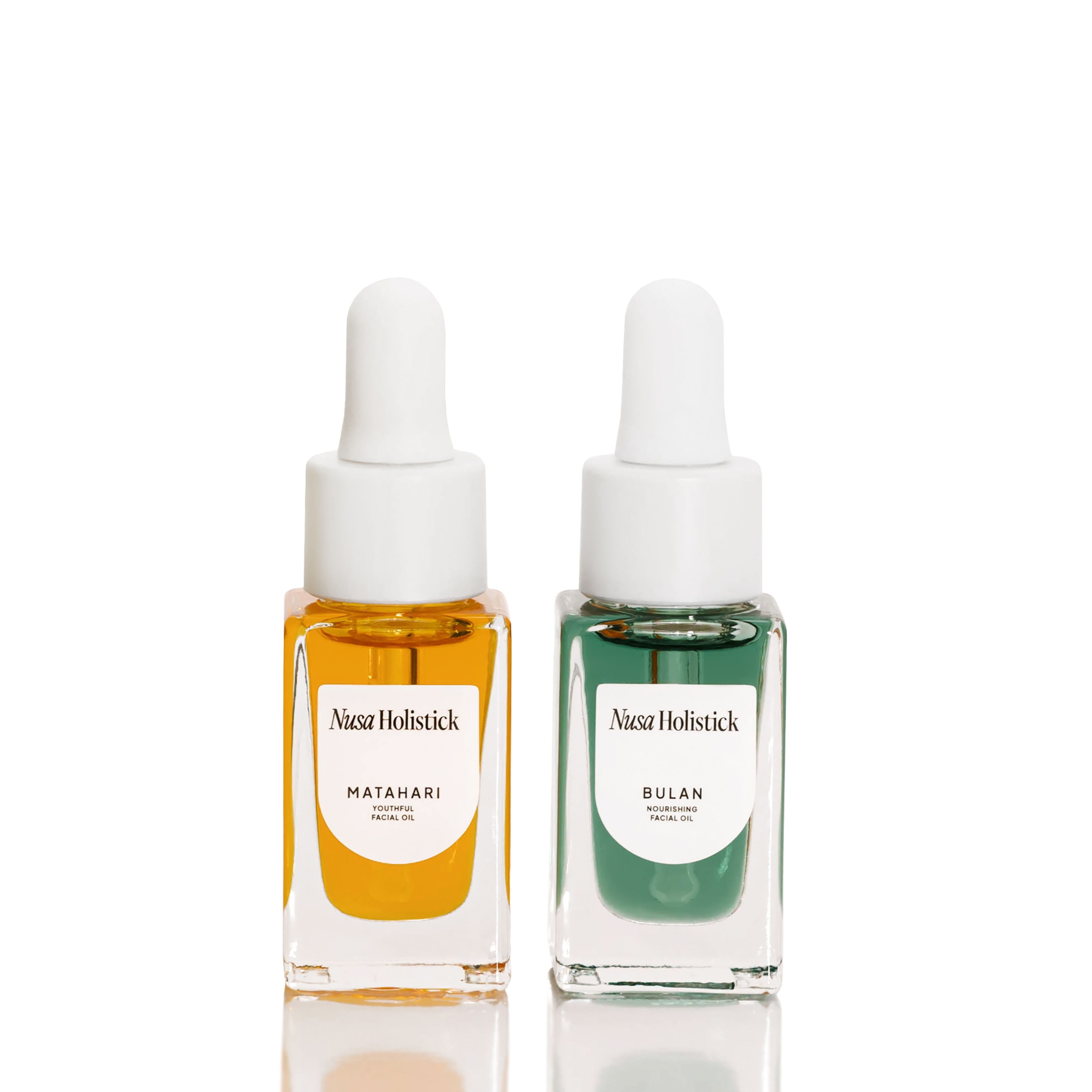 Mini Facial Oil Duo Set - Hydrating & Nourishing Skincare for Dry & Sensitive Skin | Perfect for Travel & Daily Glow Routine