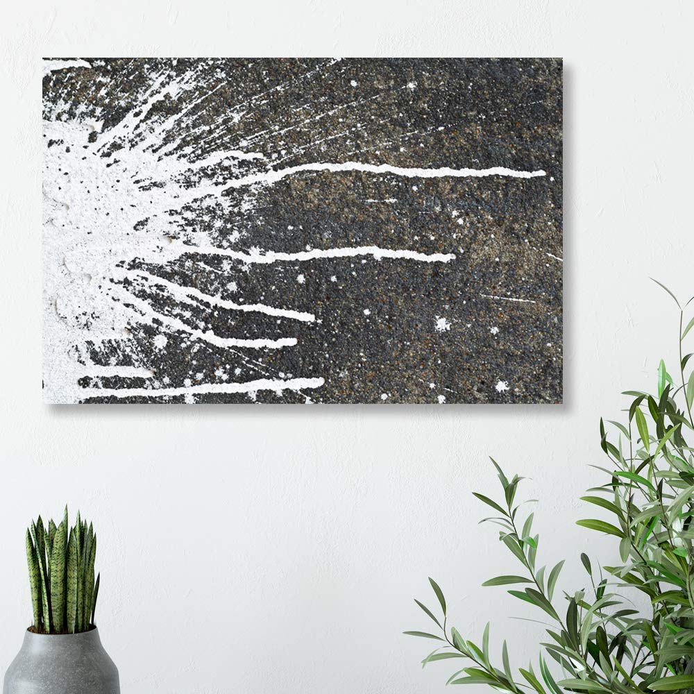 Wall26 Rustic Ink Canvas Wall Art - 24x36 Inches Framed Paintings for Bedroom, Living Room, Office, and Home Decor
