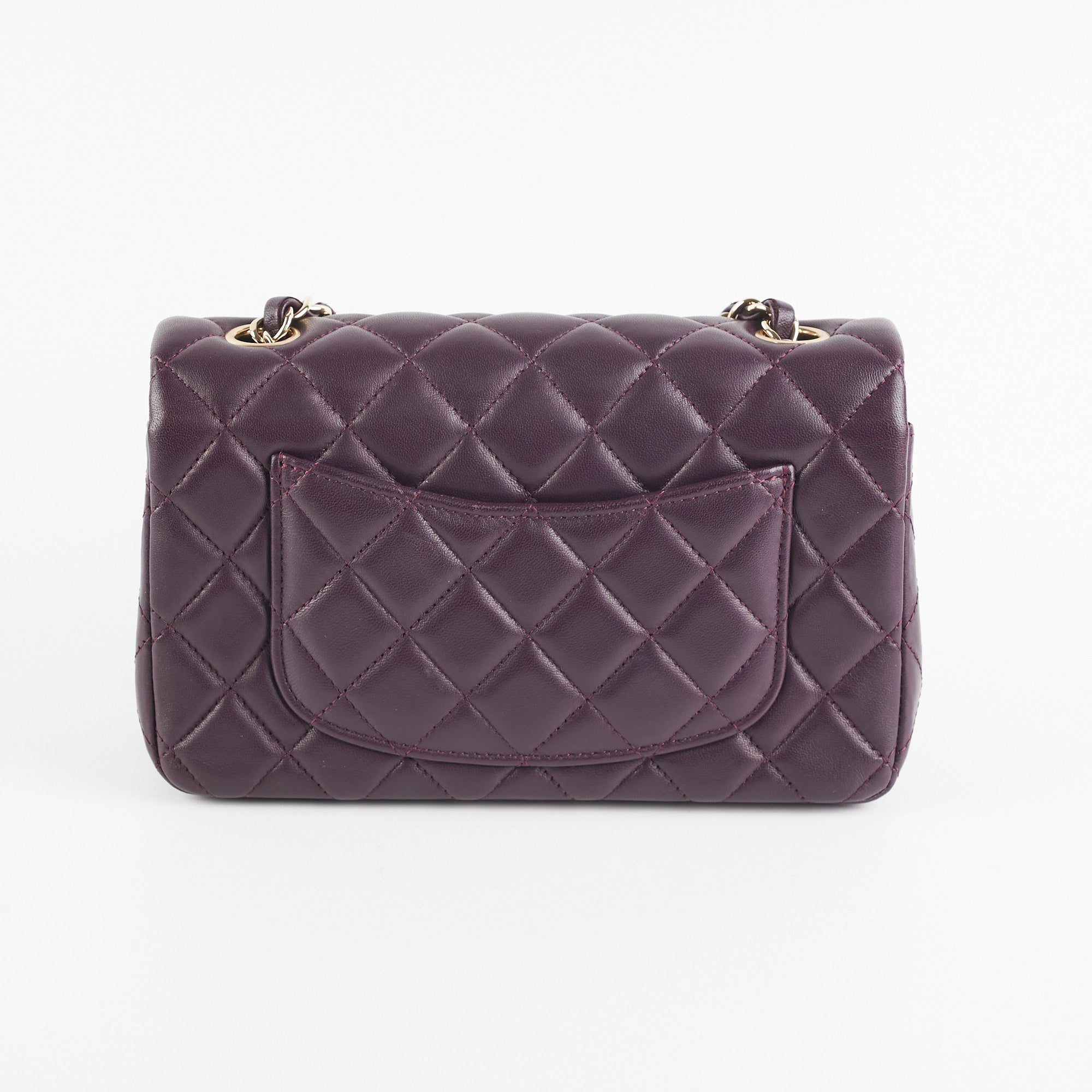 Chanel Mini Rectangular Flap Bag in Purple - Luxury Crossbody Purse for Women, Perfect for Evening Parties & Date Nights