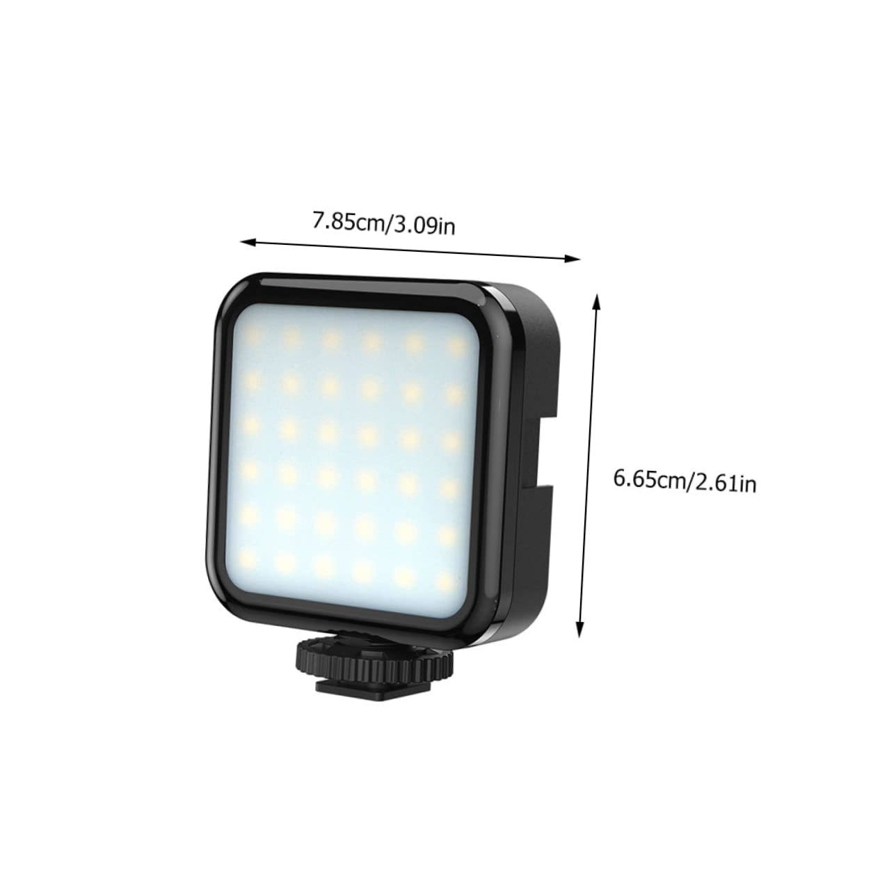 MIKIKIT 3-Pack LED Fill Light Panel for Video Conferencing, Photography & Zoom Meetings - Portable Desktop Lighting for Laptop, Camera, Webcam - Perfect for Home Office, Streaming & Content Creation