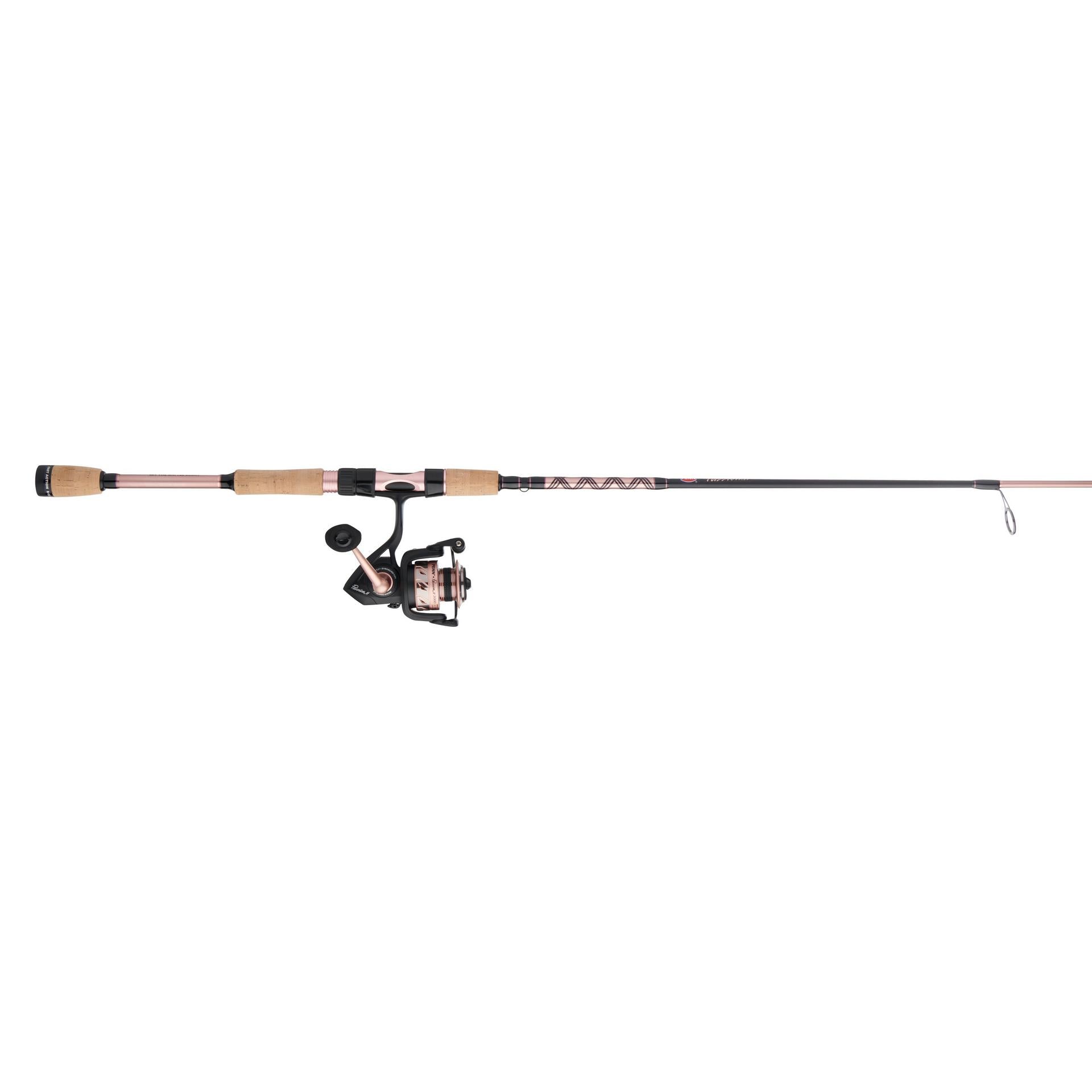 Passion® II Spinning Rod and Reel Combo - Lightweight Fishing Gear for Freshwater & Saltwater Anglers - Perfect for Bass, Trout, and Walleye Fishing