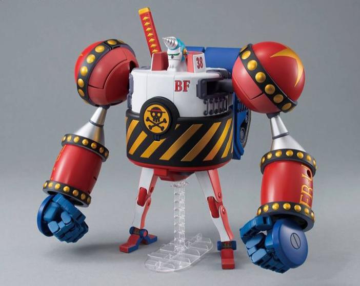 Bandai One Piece Best Mecha Collection General Franky Model Kit - Anime Action Figure Building Set for Collectors & Fans - Perfect for Display, Gifts & Anime Decor