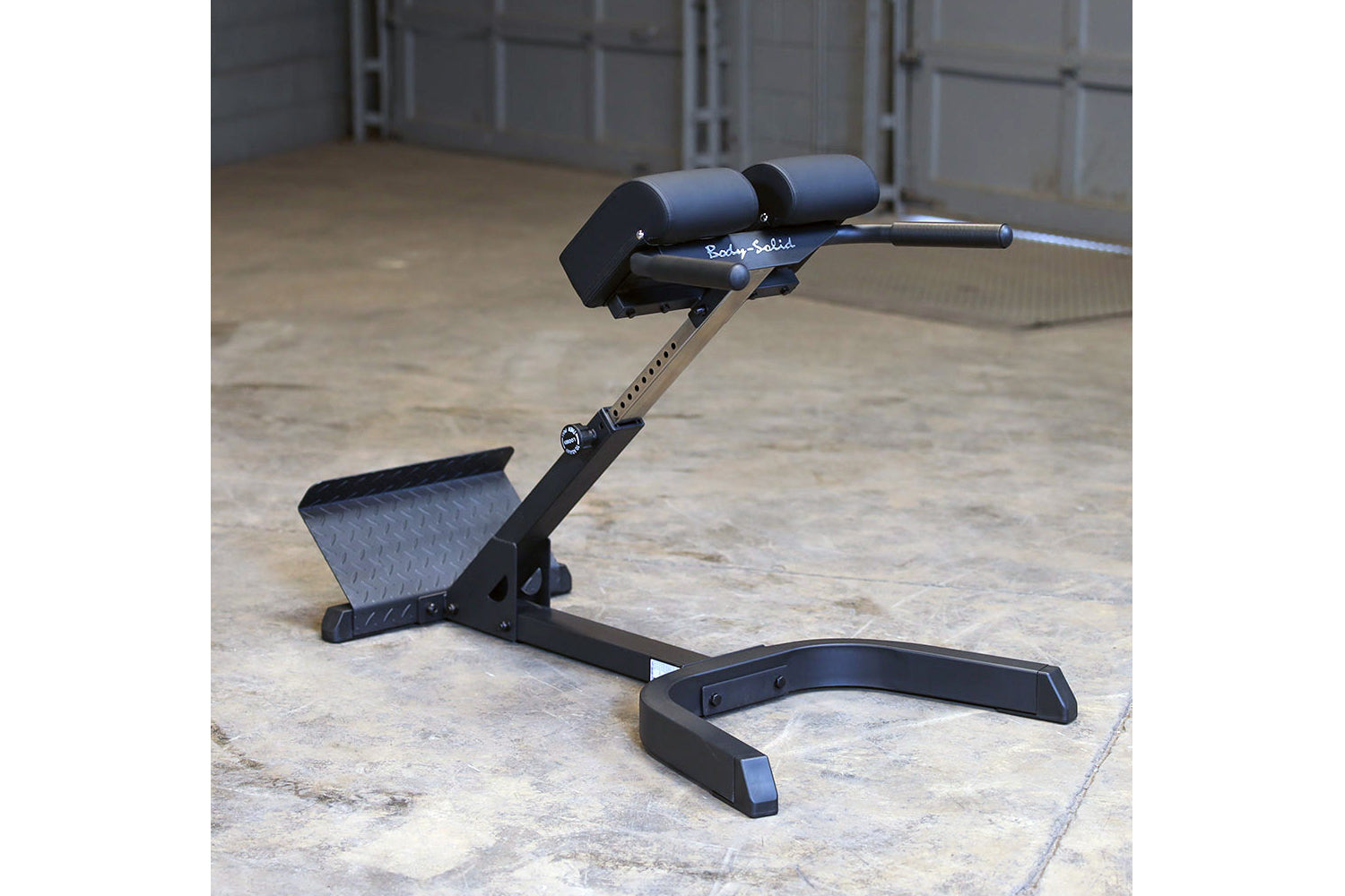 Body Solid 45 Degree Ab/Back Hyperextension Bench - Home Gym Equipment for Core Strength Training & Lower Back Workouts - Perfect for Home Fitness & Strength Training Routines