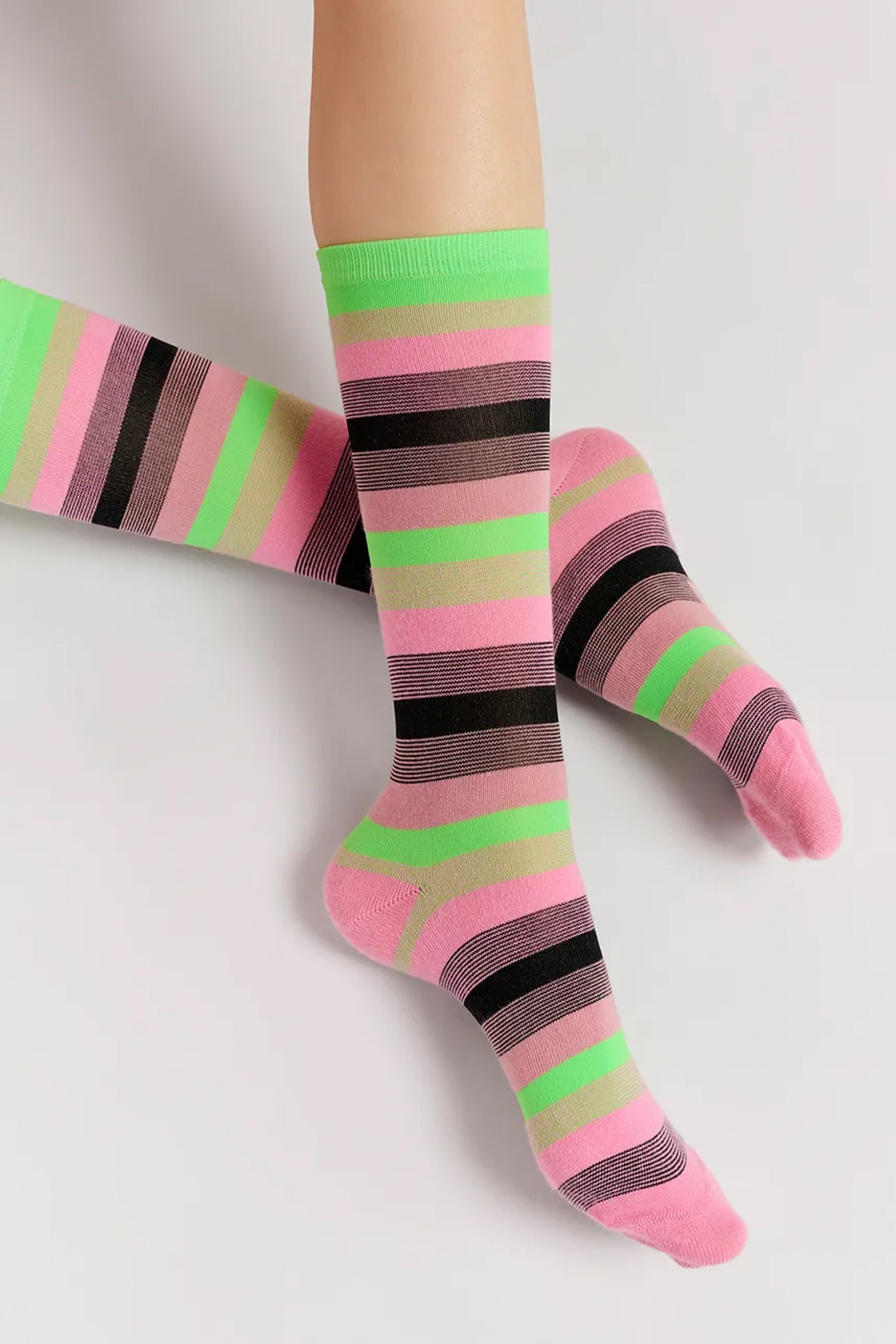Essentiel Antwerp Flogo Sock - Trendy Colorful Lollipop Print Crew Socks for Women & Men - Perfect for Casual Wear, Gifts & Fashion Outfits