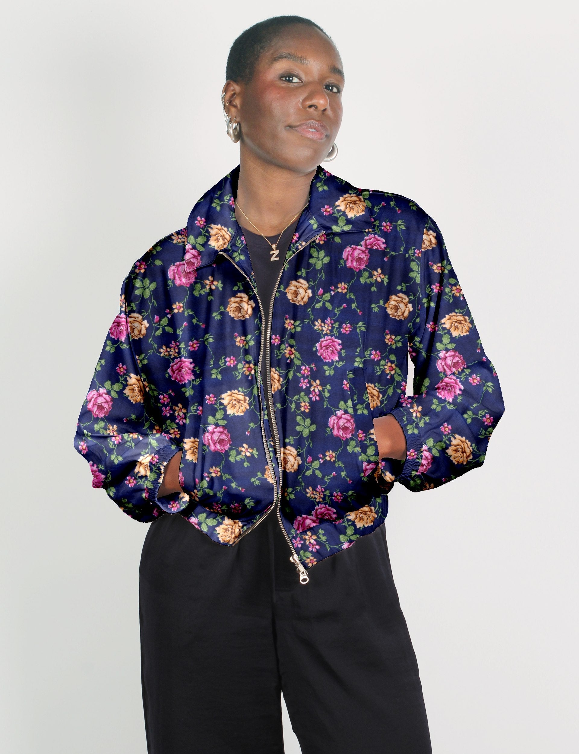 M2O 663 Men's Bomber Jacket - Lightweight, Stylish & Comfortable for Casual Wear, Travel & Outdoor Activities