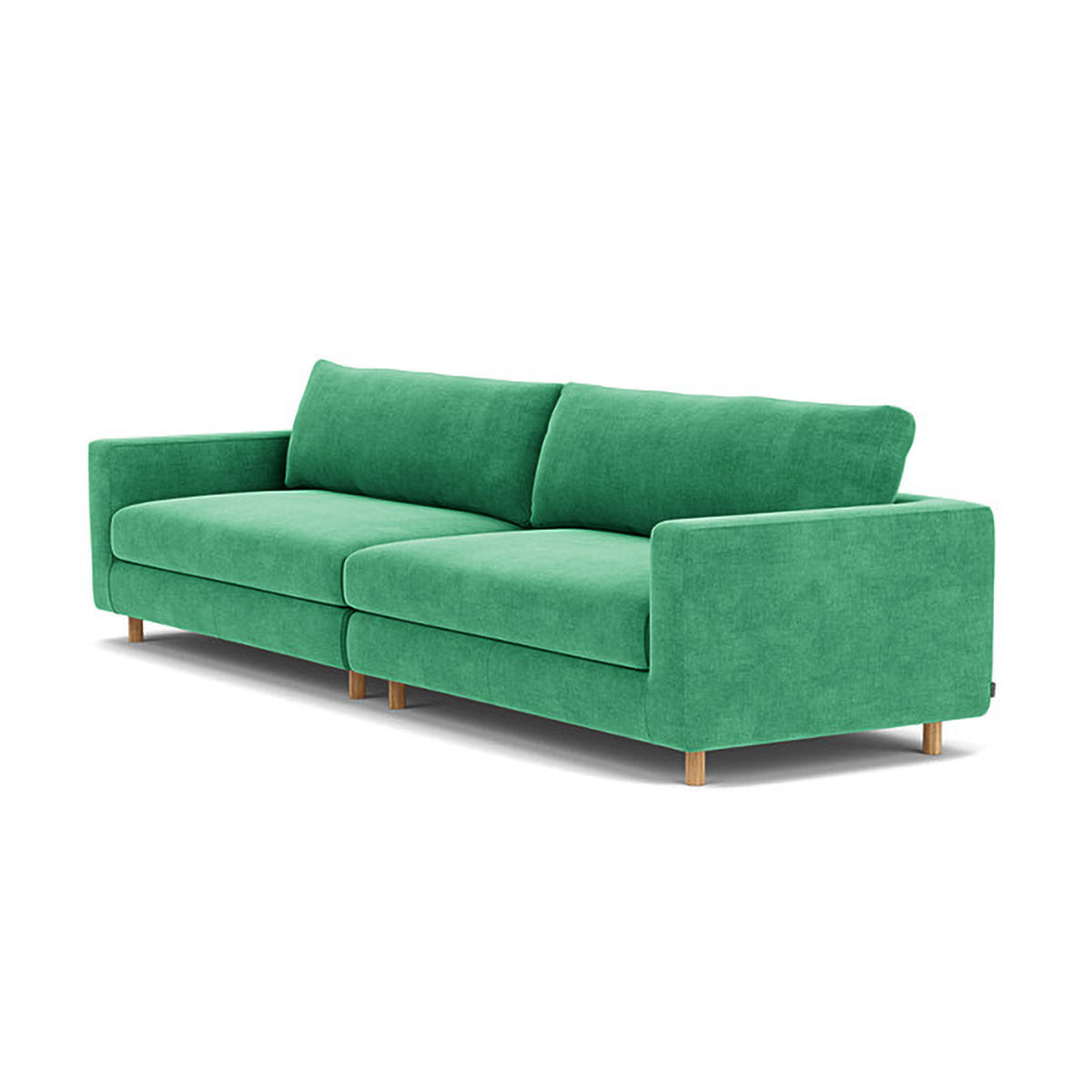 Stylish Dylan Fabric 4-Seater Sofa for Living Room - Comfortable Modern Couch for Home & Office Lounge