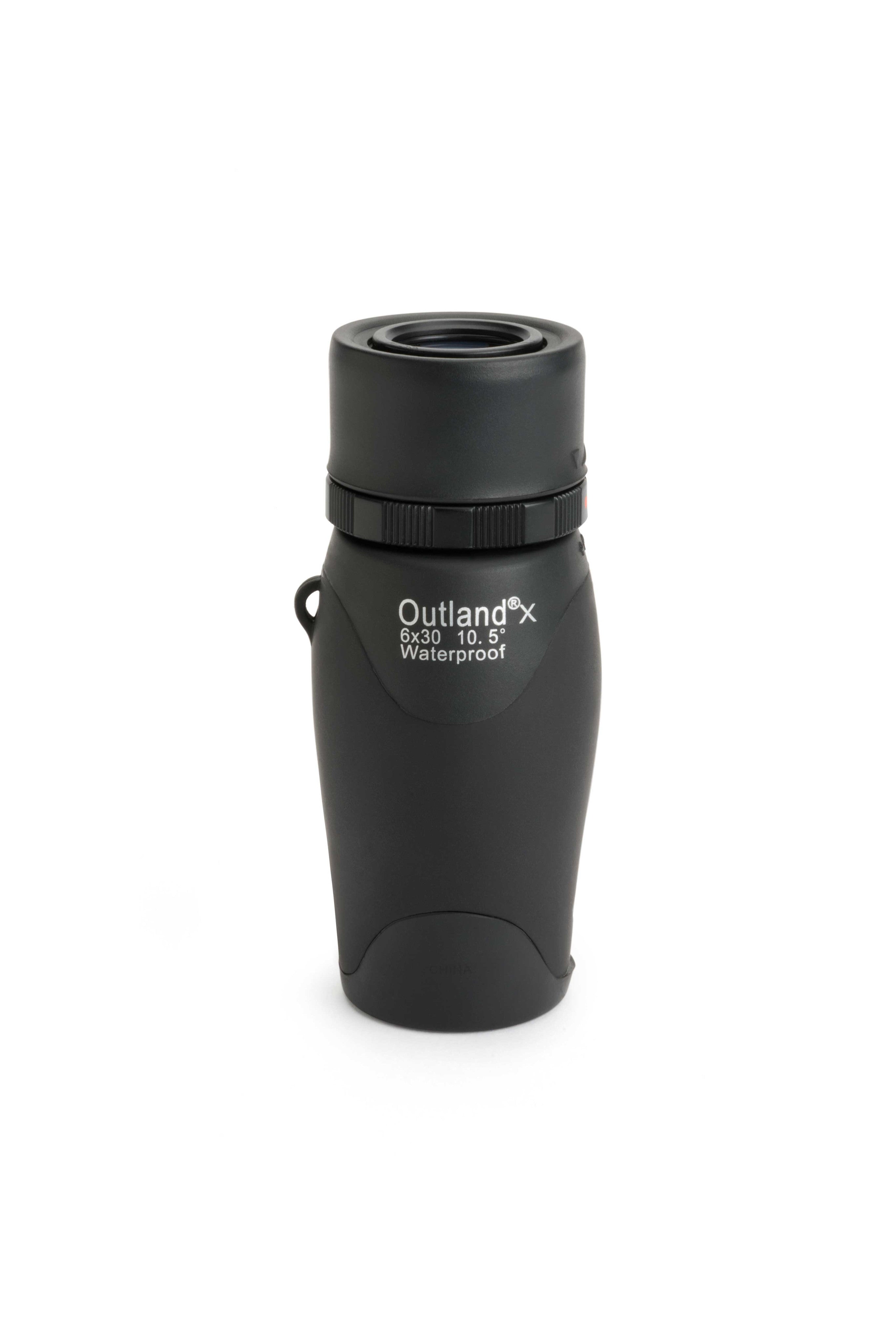 Outland X 6x30mm Monocular Telescope - Compact High Power Monocular for Hunting, Bird Watching, Hiking & Outdoor Adventures - Lightweight & Waterproof Design