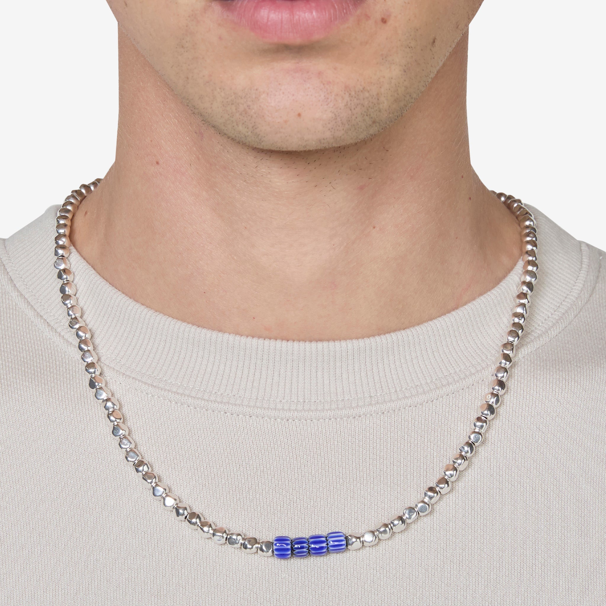 Edition No. 2 Blue and White Necklace - Elegant Jewelry for Women, Perfect for Parties, Weddings & Everyday Wear