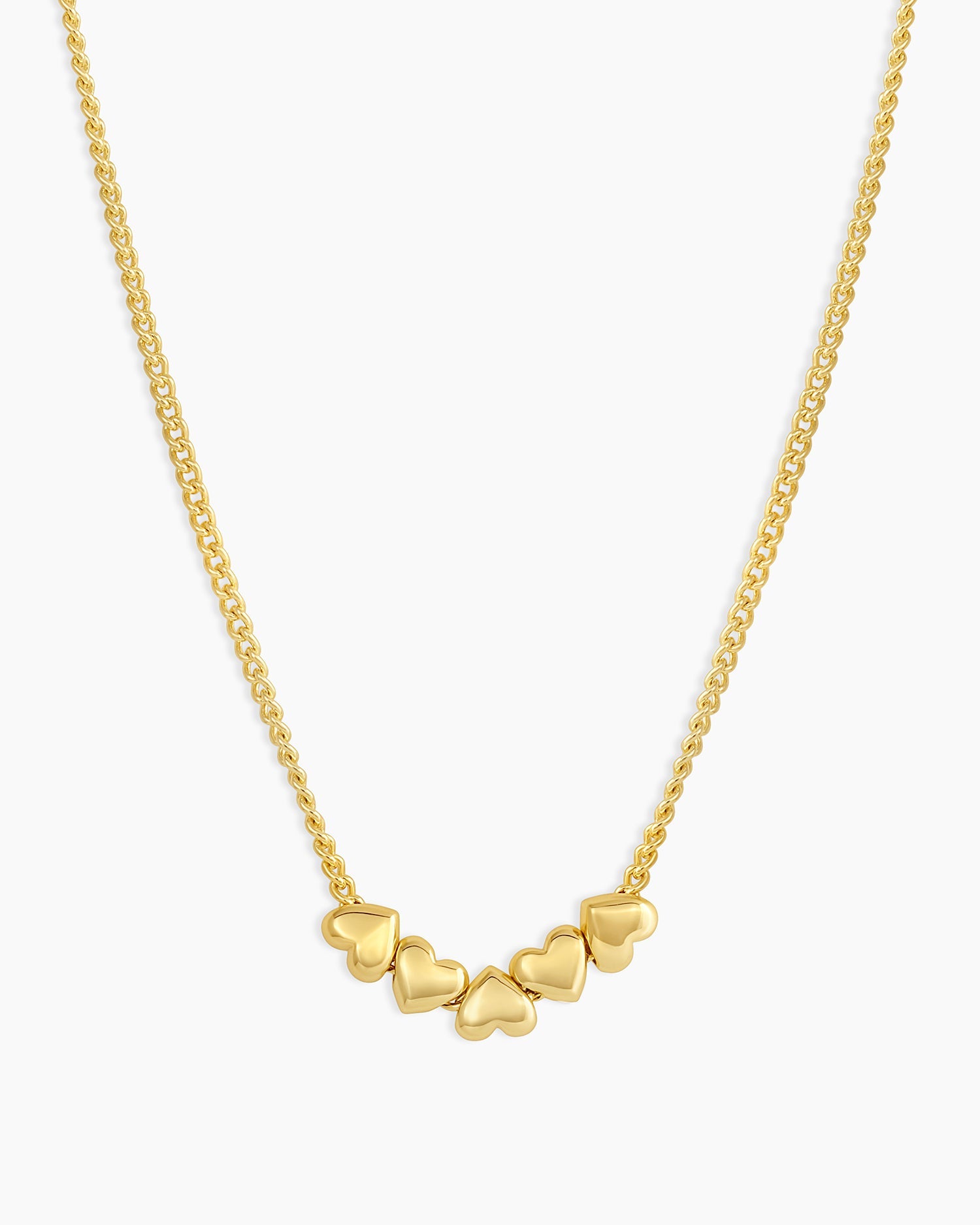 Lou Heart Necklace for Women - Elegant Gold/Silver Pendant Jewelry Gift for Her - Perfect for Valentine's Day, Anniversary & Romantic Occasions