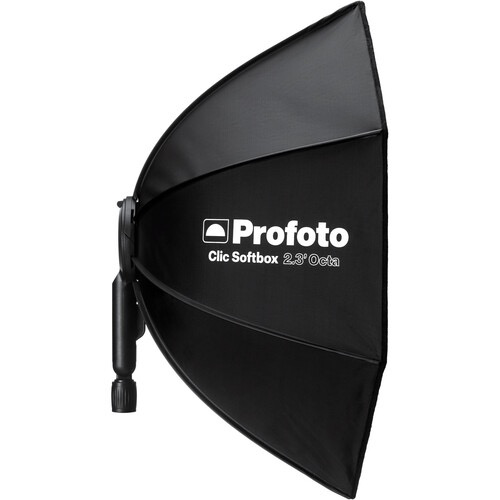Profoto Clic Softbox Octa 2.3' - Professional Photography Lighting Diffuser for Studio & Portrait Photography - Perfect for Soft, Even Lighting in Portraits, Product Shoots & Commercial Photography