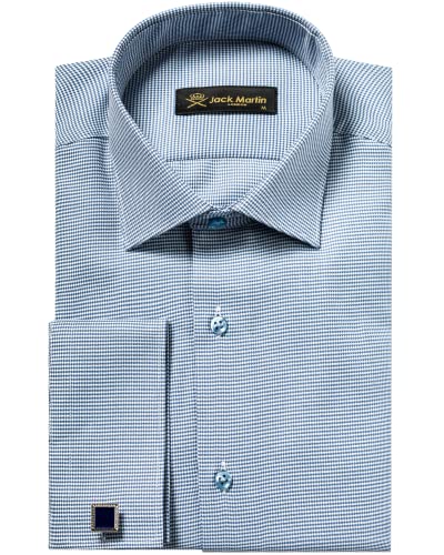 Blue Houndstooth