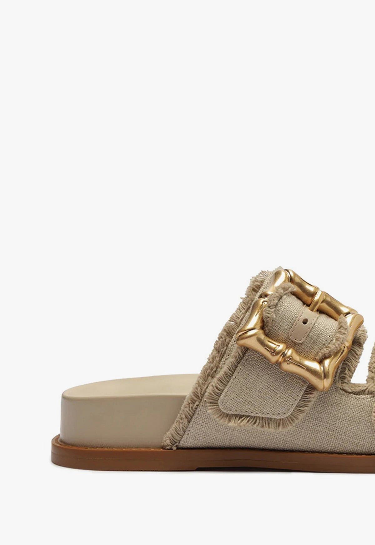 Enola Sporty Linen Sandals - Comfortable Women's Casual Shoes for Summer, Beach, and Outdoor Walking