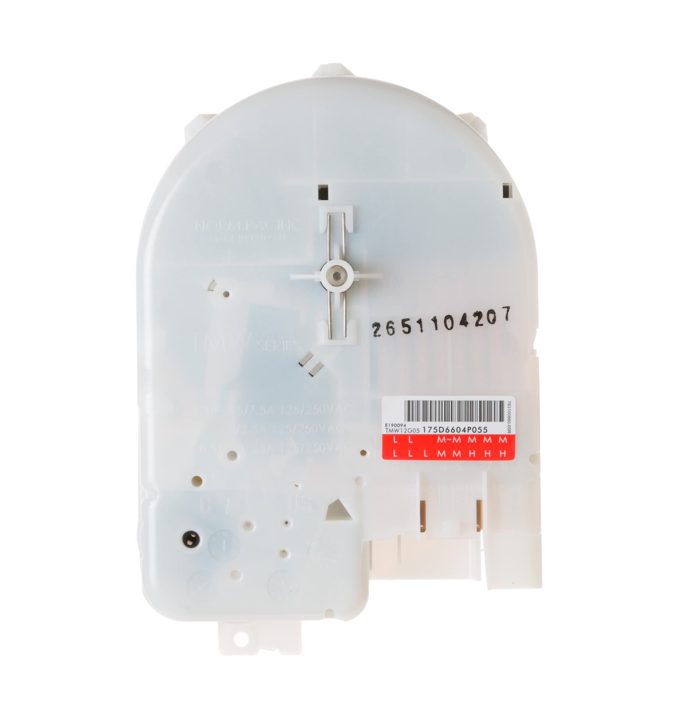 GE Appliances WH45X22698 Washer Timer Replacement Part - Compatible with GE Washing Machines - Perfect for DIY Repairs & Laundry Room Maintenance