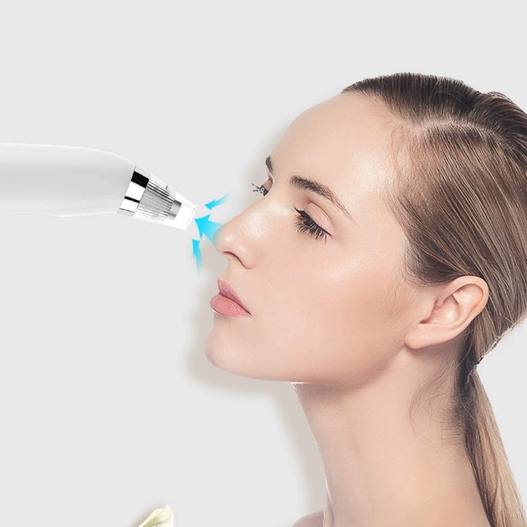 Electric Blackhead Remover & Pore Vacuum Cleaner - USB Rechargeable Acne Extractor with 3 Suction Probes for Face & Nose | Deep Cleansing Facial Tool for Blackheads, Whiteheads & Acne | Perfect for Daily Skincare Routine & Spa Treatments