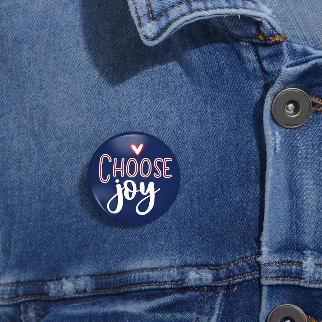 JOY Button - Kamala Harris & Tim Walz 2024 Election Campaign Pins - Political Collectibles & Support Accessories for Rallies, Bags & Jackets