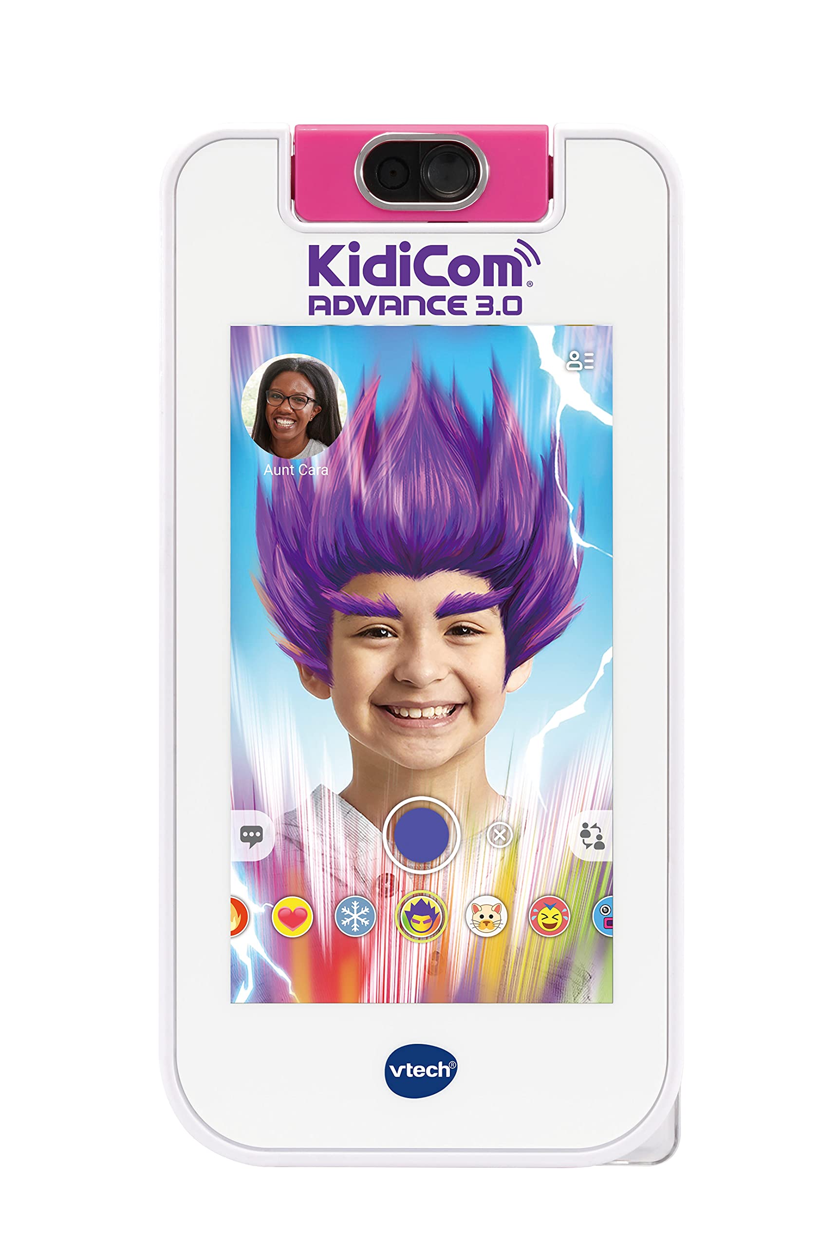 VTech Kidicom Advance 3.0 Pink - Interactive Learning Tablet for Kids Ages 4-7 | Educational Games, e-Books, Child-Safe Camera & Apps | Perfect Birthday Gift for Boys & Girls | Ideal for Home Learning & Travel Entertainment