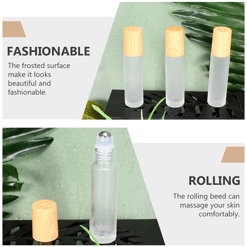 12pcs Empty Glass Roller Bottles for Essential Oils, Massage & Terrariums - Refillable Aromatherapy Containers with Fogger for DIY Projects, Home Spa & Plant Terrarium Decor