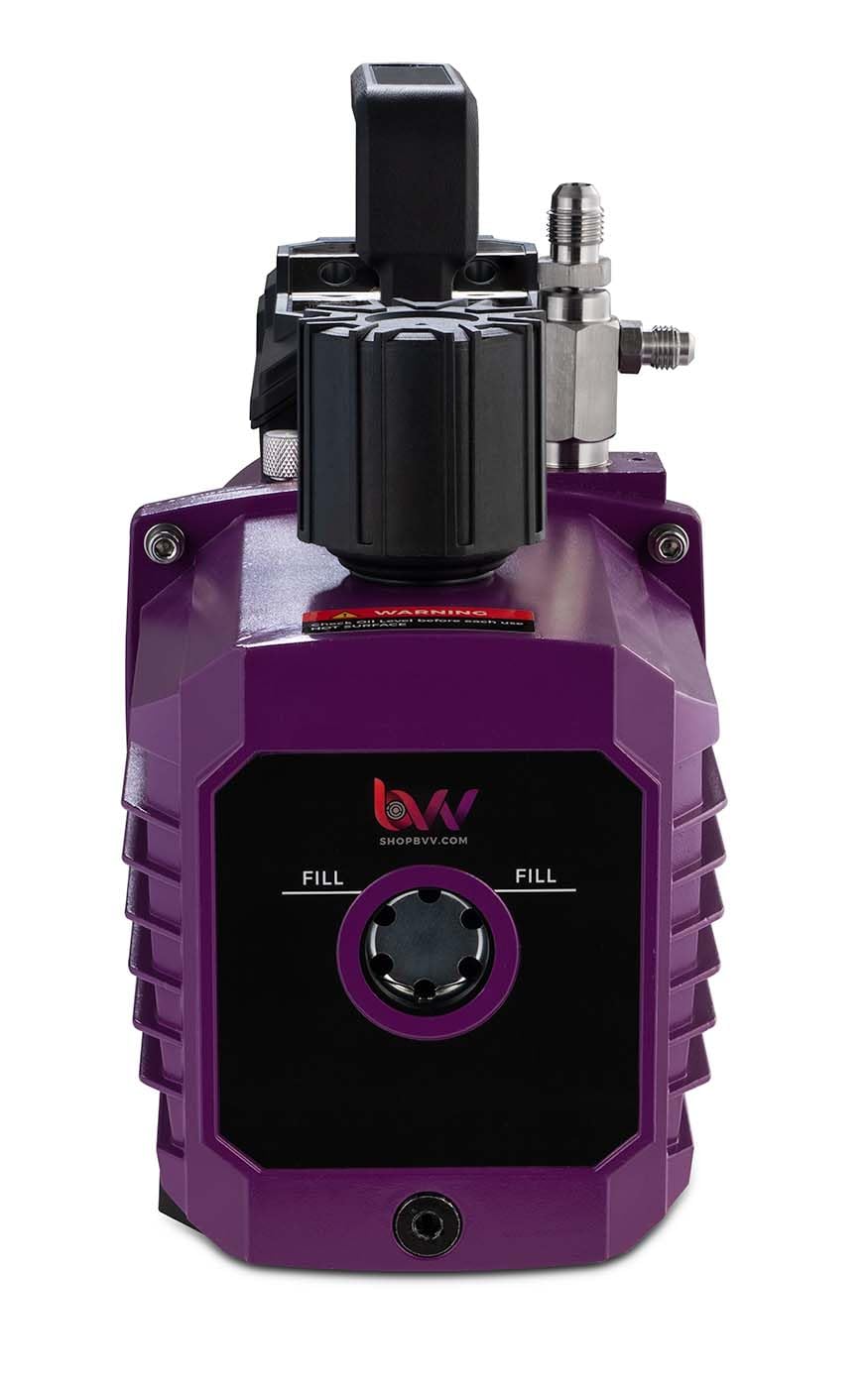 BVV V4D 4CFM Two Stage Vacuum Pump - High Performance HVAC Refrigeration Air Conditioning Tool for AC Repair & Maintenance