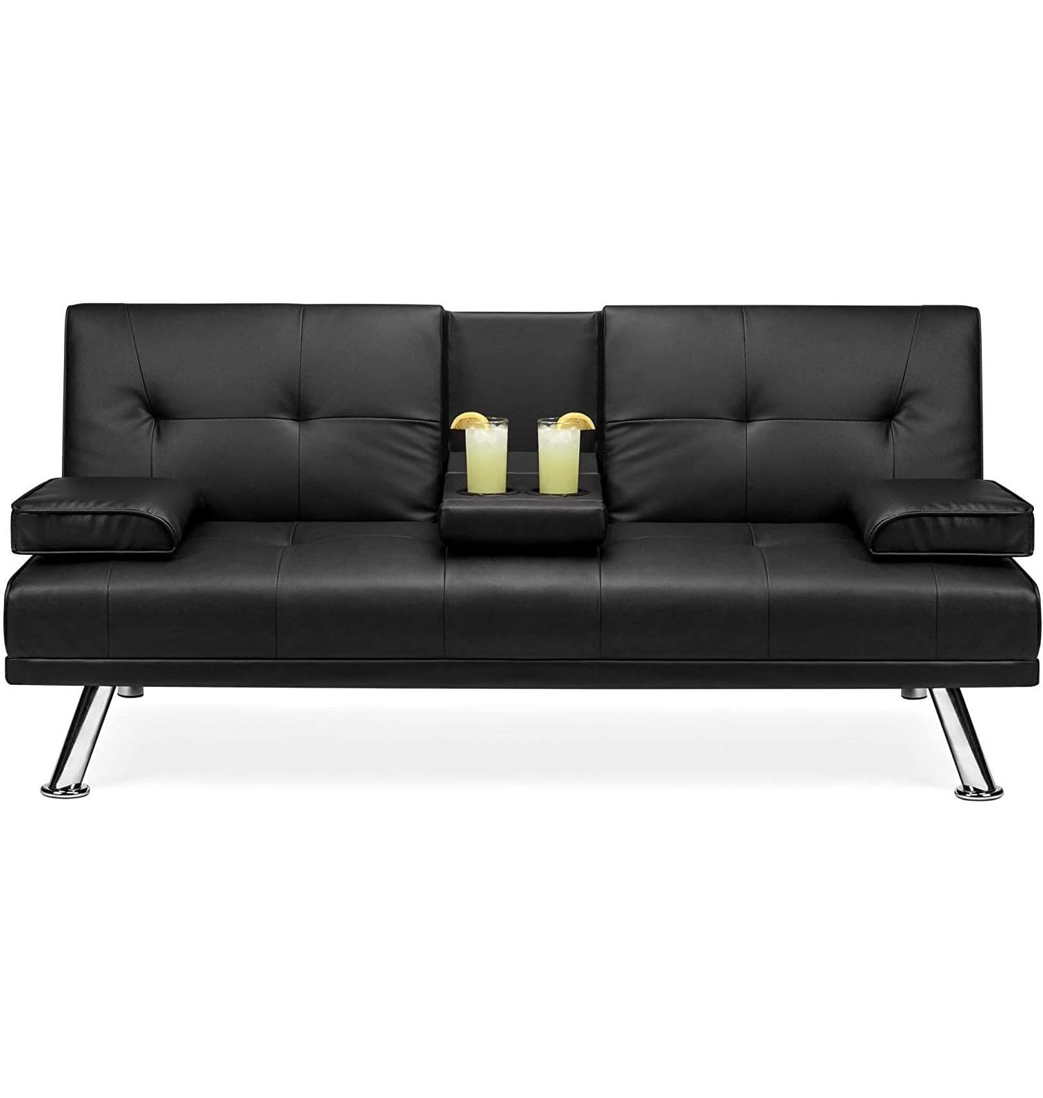 ALIDAM Modern Sectional Sofa Bed - Foldable Futon Loveseat Couch for Living Room, Comfortable Sleeper Sofa for Small Spaces | Perfect for Apartments, Guest Rooms & Home Offices
