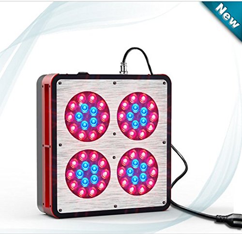 GOWE 180W Full Spectrum LED Grow Light with 10 Bands - High Efficiency Plant Light for Medical Flowering Plants - Perfect for Indoor Gardening, Hydroponics, and Greenhouse Cultivation