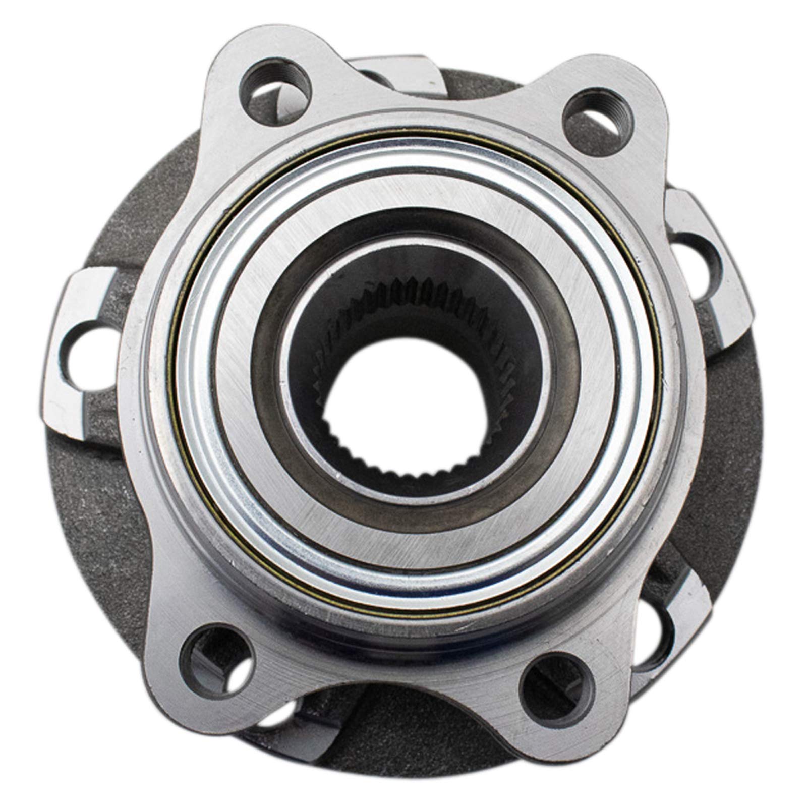 Premium Replacement Front Pre-Pressed Wheel Bearing & Hub Assembly Pair - Compatible with Audi A4 A6 RS4 - Durable Performance for Smooth Rides & Long-Lasting Use - Ideal for DIY Repairs & Professional Mechanics