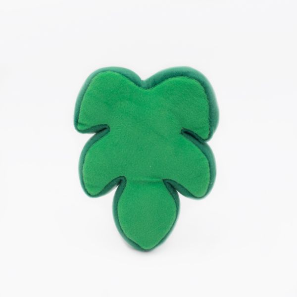 Squeakie Pattiez Plush Monstera Leaf Dog Toy - Cute & Durable Chew Toy for Small & Medium Dogs - Perfect for Playtime, Training & Gifting